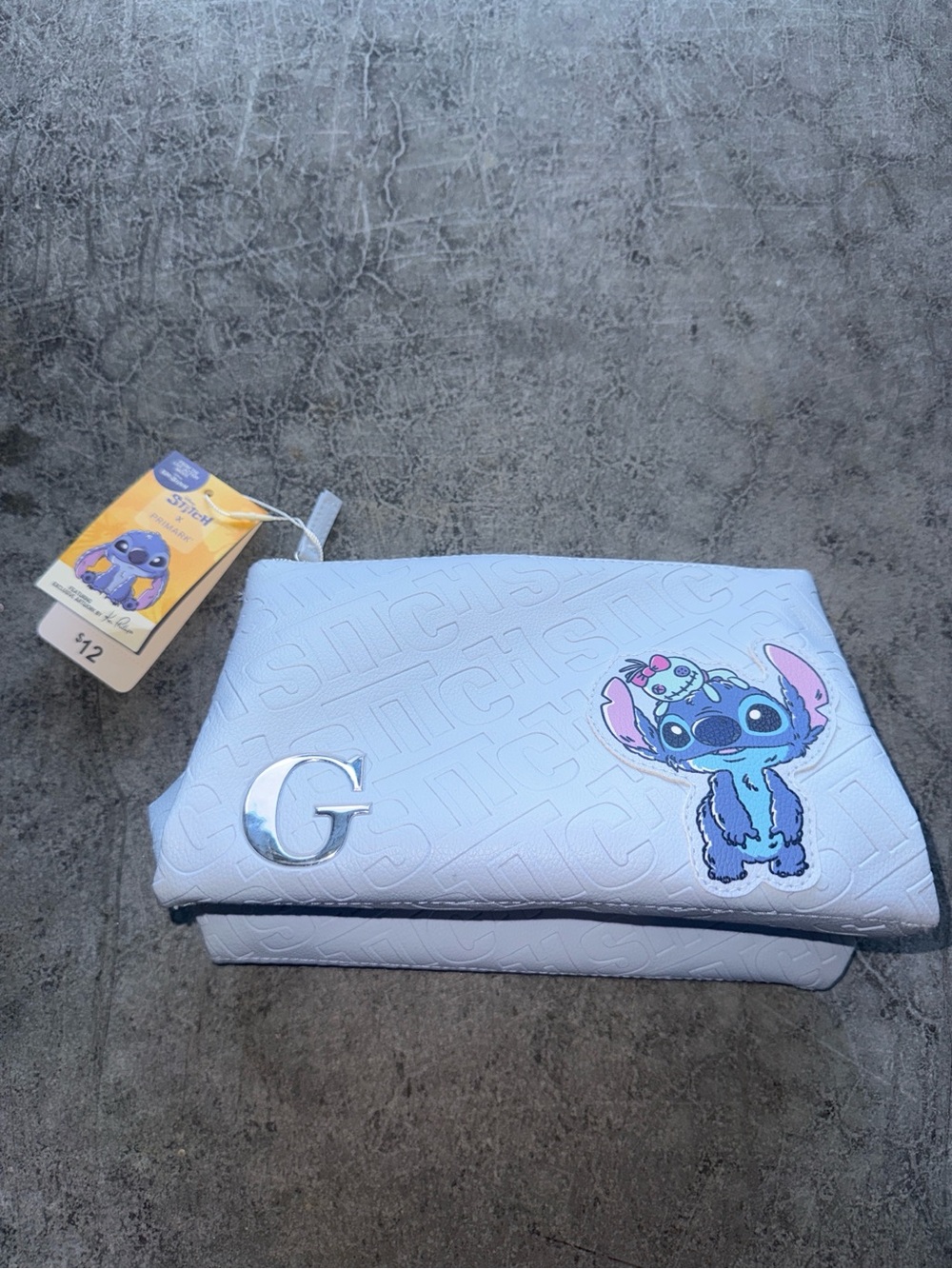 Light Blue Stitch Cosmetic Pouch - Brand